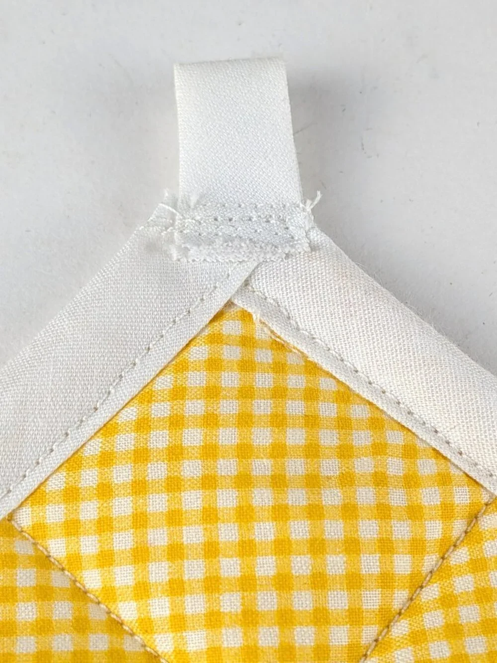 Vintage Dutch Print Quilted Pot Holder